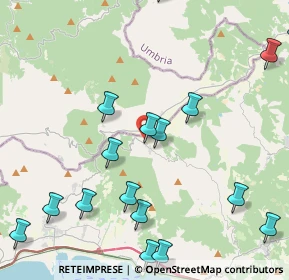 Mappa Via della Liberazione, 06060 Lisciano Niccone PG, Italia (5.61294)