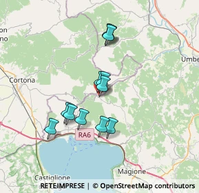 Mappa Via della Liberazione, 06060 Lisciano Niccone PG, Italia (5.97083)