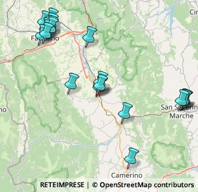Mappa Via Leonardo, 62024 Matelica MC, Italia (10.166)