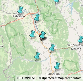 Mappa Via Leonardo, 62024 Matelica MC, Italia (7.47273)
