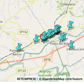 Mappa Via Giovanni Falcone, 62010 Pollenza MC, Italia (1.2125)