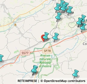 Mappa Via Giovanni Falcone, 62010 Pollenza MC, Italia (6.6415)