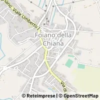 Karte Foiano della Chiana