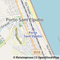 Kaart Porto Sant'Elpidio
