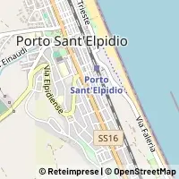 Kaart Porto Sant'Elpidio