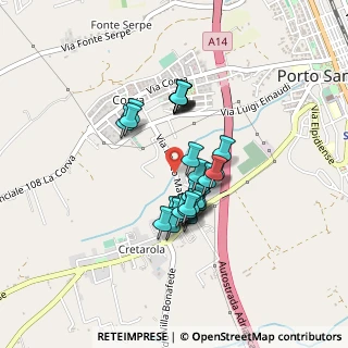 Mappa Via Enrico Mattei, 63821 Porto Sant'Elpidio FM, Italia (0.34138)