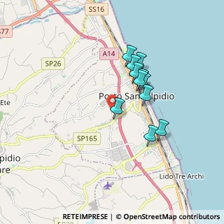 Mappa Via Enrico Mattei, 63821 Porto Sant'Elpidio FM, Italia (1.46636)