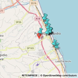 Mappa Via Enrico Mattei, 63821 Porto Sant'Elpidio FM, Italia (1.43417)