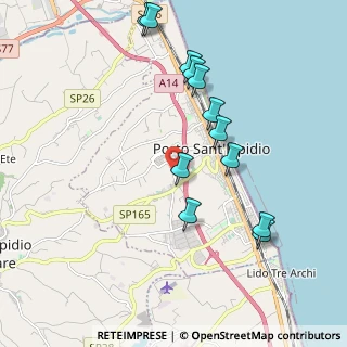 Mappa Via Enrico Mattei, 63821 Porto Sant'Elpidio FM, Italia (2.10083)