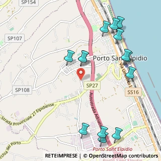 Mappa Via Enrico Mattei, 63821 Porto Sant'Elpidio FM, Italia (1.31714)