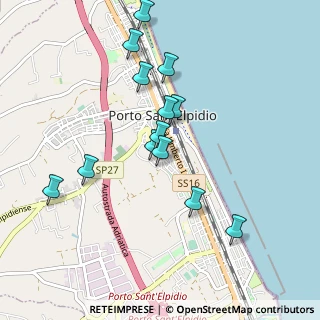 Mappa Piazza Dante Alighieri, 63821 Porto Sant'Elpidio FM, Italia (0.91538)