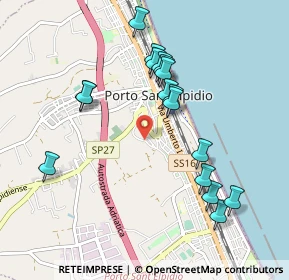 Mappa Via dei Tigli, 63821 Porto Sant'Elpidio FM, Italia (0.98471)