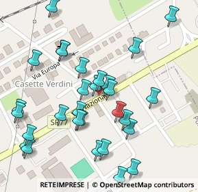 Mappa SP 77, 62010 Casette Verdini MC (0.12414)