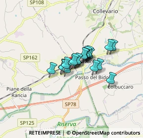 Mappa SP 77, 62010 Casette Verdini MC (0.918)