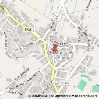 Mappa Via Cesare Battisti, 33, 52045 Foiano della Chiana, Arezzo (Toscana)