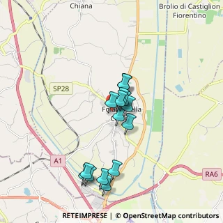 Mappa Via del Castellare, 52045 Foiano della Chiana AR, Italia (1.58533)