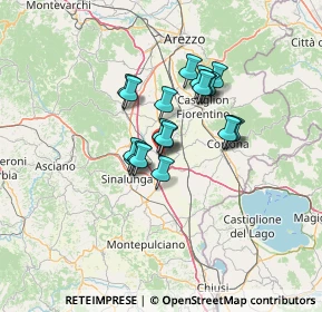Mappa Vicolo S. Martino, 52045 Foiano della Chiana AR, Italia (9.293)