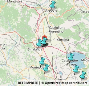 Mappa Vicolo S. Martino, 52045 Foiano della Chiana AR, Italia (15.09333)