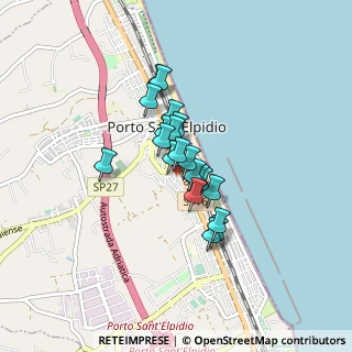 Mappa Via, 63821 Porto Sant'Elpidio FM, Italia (0.558)