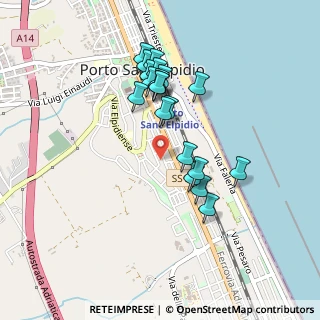 Mappa Via, 63821 Porto Sant'Elpidio FM, Italia (0.4185)