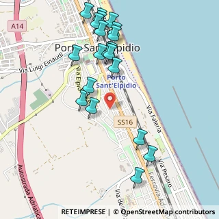Mappa Via, 63821 Porto Sant'Elpidio FM, Italia (0.583)