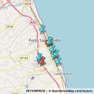 Mappa Via, 63821 Porto Sant'Elpidio FM, Italia (1.31364)