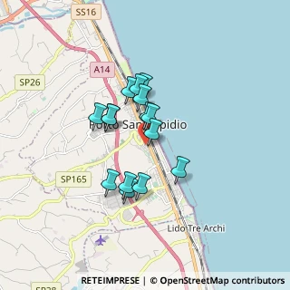Mappa Via, 63821 Porto Sant'Elpidio FM, Italia (1.286)