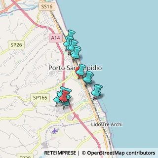 Mappa Via, 63821 Porto Sant'Elpidio FM, Italia (1.37313)