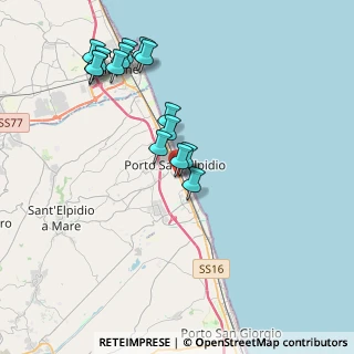 Mappa Via, 63821 Porto Sant'Elpidio FM, Italia (4.058)