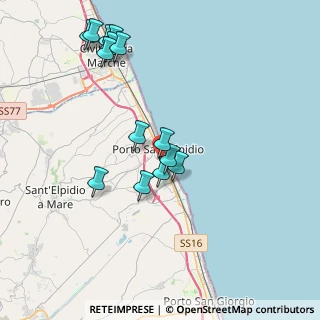 Mappa Via, 63821 Porto Sant'Elpidio FM, Italia (4.16)