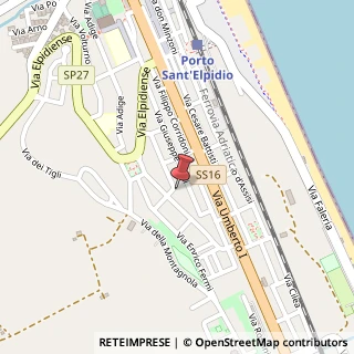 Mappa Via Torquato Tasso, 53, 63821 Porto Sant'Elpidio FM, Italia, 63821 Porto Sant'Elpidio, Fermo (Marche)
