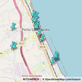 Mappa Via San Francesco D'Assisi, 63821 Porto Sant'Elpidio FM, Italia (1.05882)