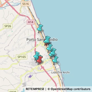 Mappa Via G. D'Annunzio, 63821 Porto Sant'Elpidio FM, Italia (1.32273)