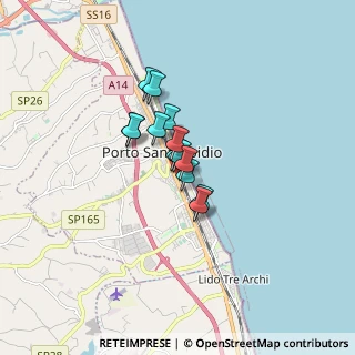 Mappa Via San Francesco D'Assisi, 63821 Porto Sant'Elpidio FM, Italia (0.96692)