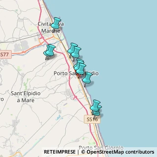 Mappa Via G. D'Annunzio, 63821 Porto Sant'Elpidio FM, Italia (2.75273)