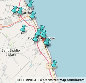 Mappa Via G. D'Annunzio, 63821 Porto Sant'Elpidio FM, Italia (3.27462)