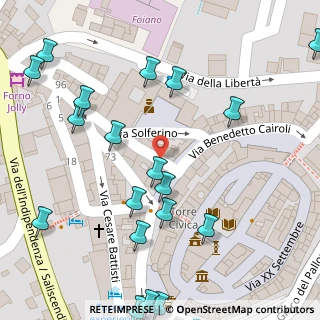 Mappa Piazza Fra' Benedetto, 52045 Foiano della Chiana AR, Italia (0.0935)