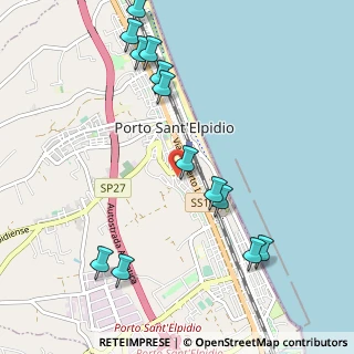 Mappa Via Torquato Tasso, 63821 Porto Sant'Elpidio FM, Italia (1.23923)