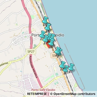 Mappa Via Torquato Tasso, 63821 Porto Sant'Elpidio FM, Italia (0.69308)