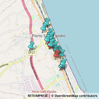 Mappa Via Torquato Tasso, 63821 Porto Sant'Elpidio FM, Italia (0.563)