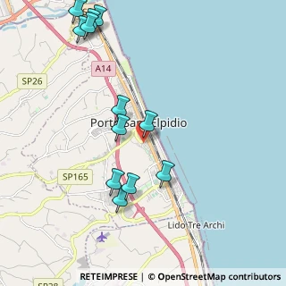Mappa Via Torquato Tasso, 63821 Porto Sant'Elpidio FM, Italia (2.40667)