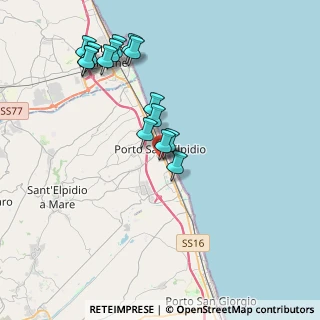 Mappa Via Torquato Tasso, 63821 Porto Sant'Elpidio FM, Italia (4.02667)