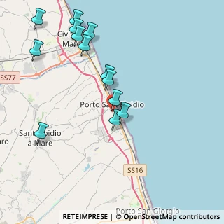 Mappa Via Torquato Tasso, 63821 Porto Sant'Elpidio FM, Italia (4.59)