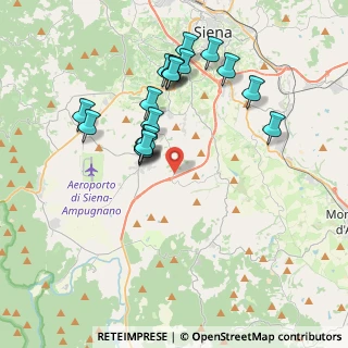 Mappa Strada di Fogliano, 53018 Sovicille SI, Italia (3.7175)