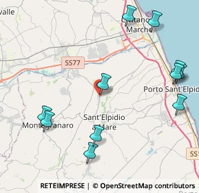 Mappa Via Anita Garibaldi, 63811 Sant'Elpidio a mare FM, Italia (5.26)