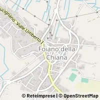 Hartă Foiano della Chiana