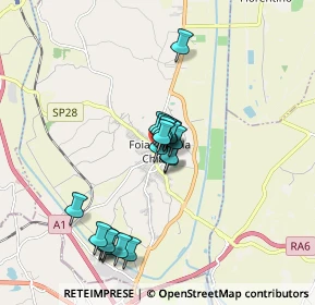 Mappa Piazza Giacomo Matteotti, 52045 Foiano della Chiana AR, Italia (1.492)