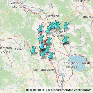 Mappa Piazza Minzoni, 52045 Foiano della Chiana AR, Italia (9.96059)