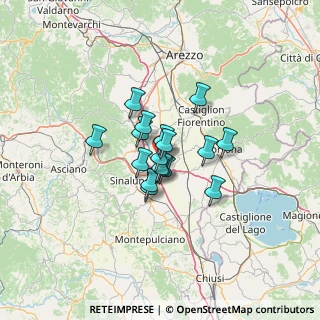 Mappa Via Giuseppe di Vittorio, 52045 Foiano della Chiana AR, Italia (8.04059)