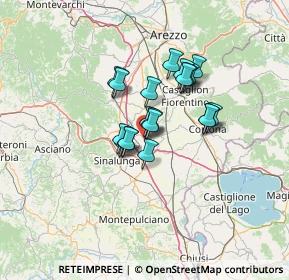 Mappa 52045 Foiano della Chiana AR, Italia (9.364)